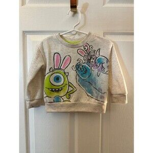 Monsters Inc Easter sweatshirt Size 18 months